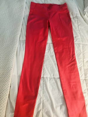 GapFit Leggings Womens Medium Pink Athletic Training Yoga With Pocket High Rise