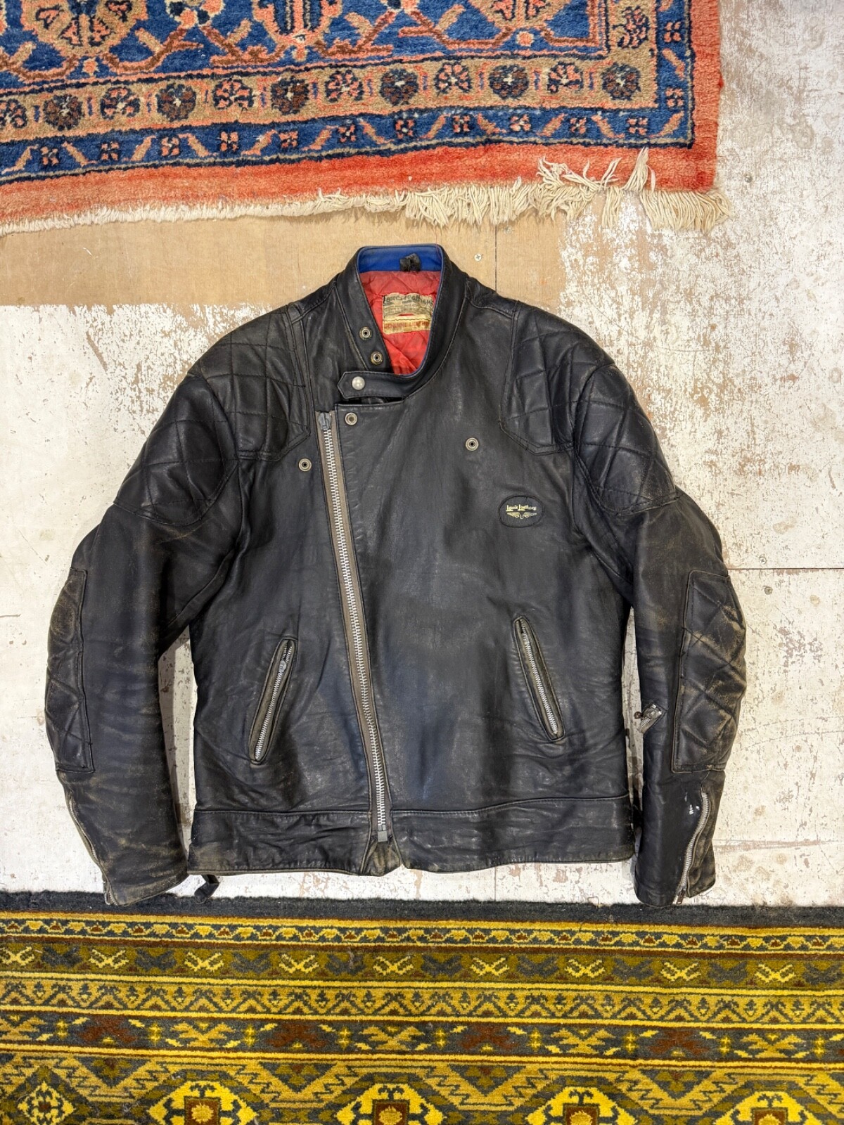 vintage 1970s Lewis Leathers Super Monza jacket 42 | eBay UK