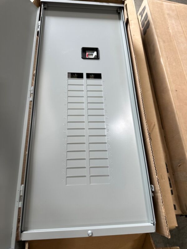 200 Amp Main Breaker 3r 32 Space Thql 240v/120v Panelboard Panel Load Center