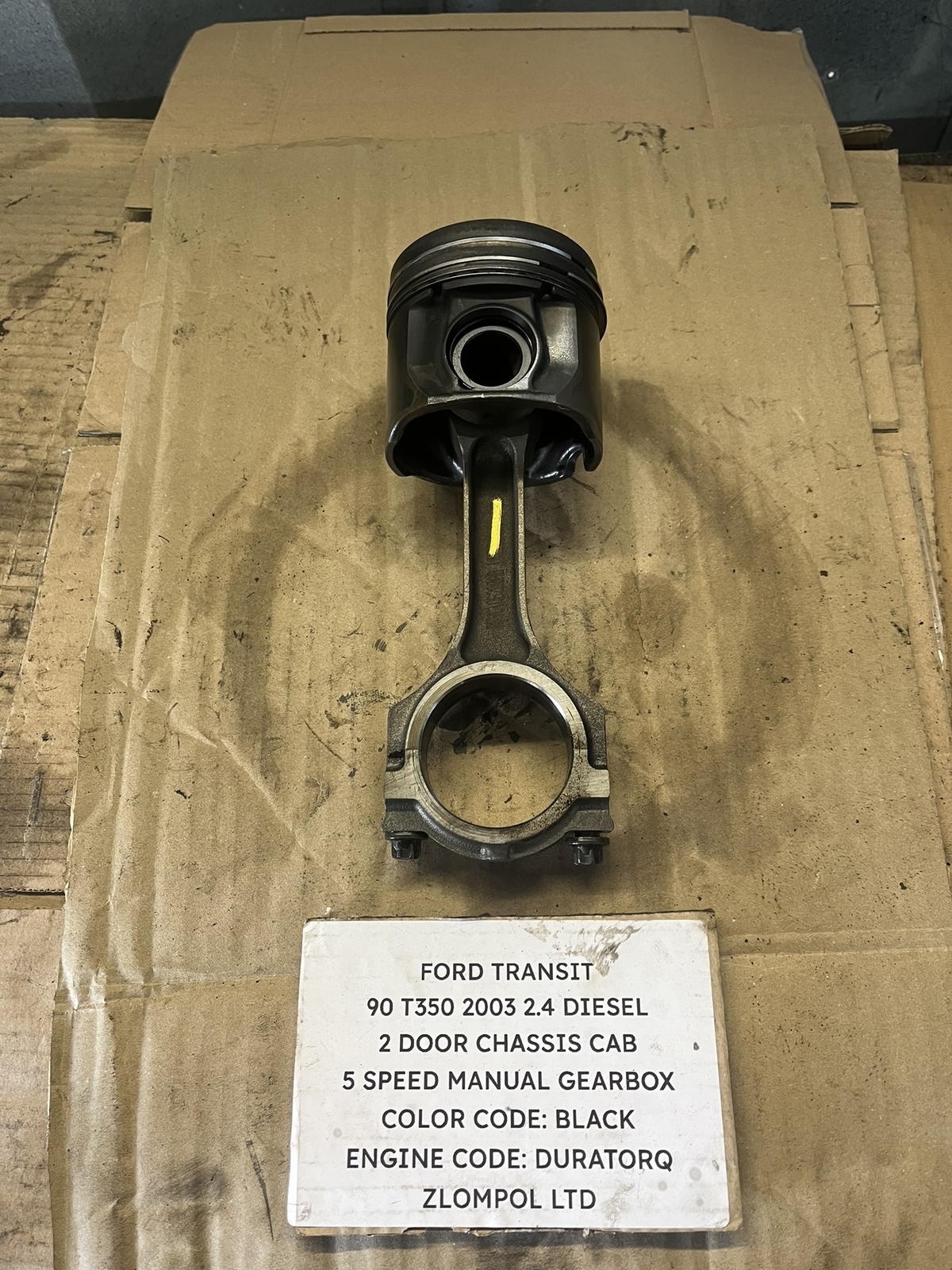 Ford Transit 90 T350 2003 2.4 Diesel - Piston & Connecting Rod #1