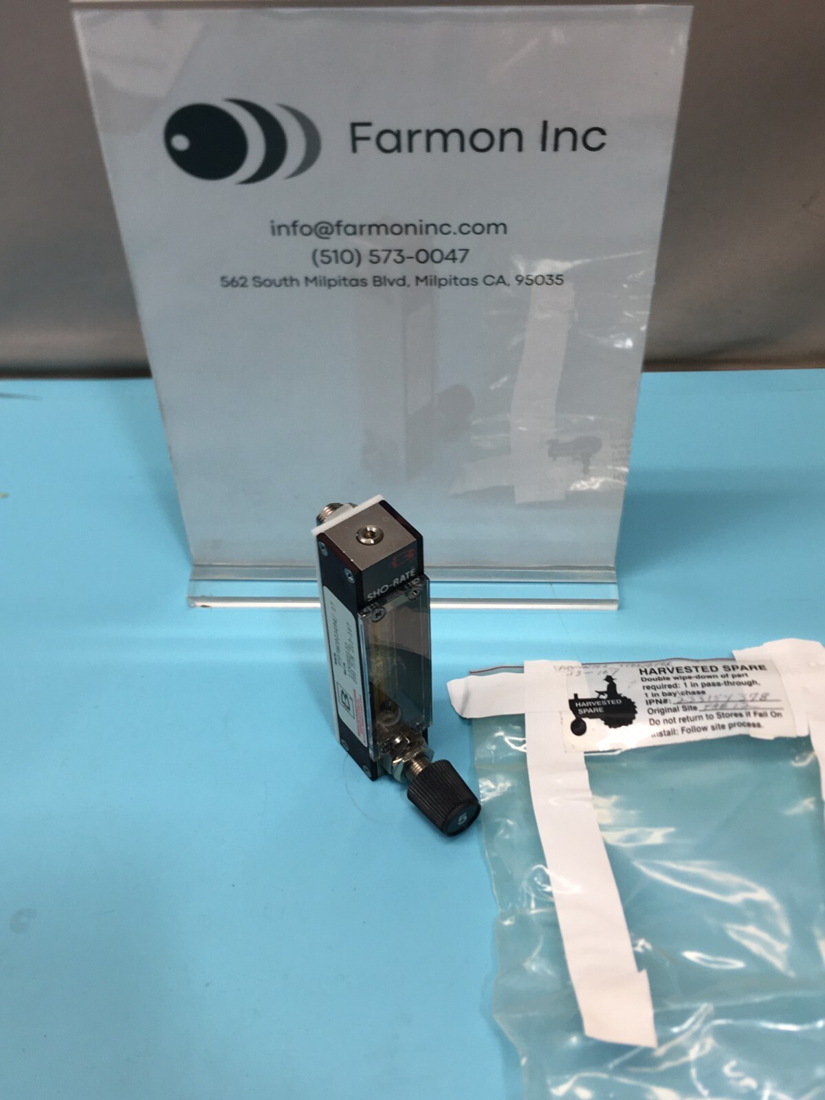 Brooks 1350EZ122 Metering Valve, SVG 213-167, 233154378, 187967