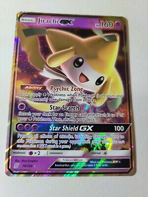 Carte Jirachi GX 002//031 smM Pokemon Card
