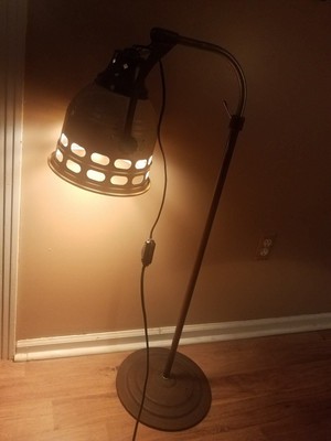 Steam Punk Medical Mir A Kal Ray Eastman Lamp 1930's Working Cast Iron Base