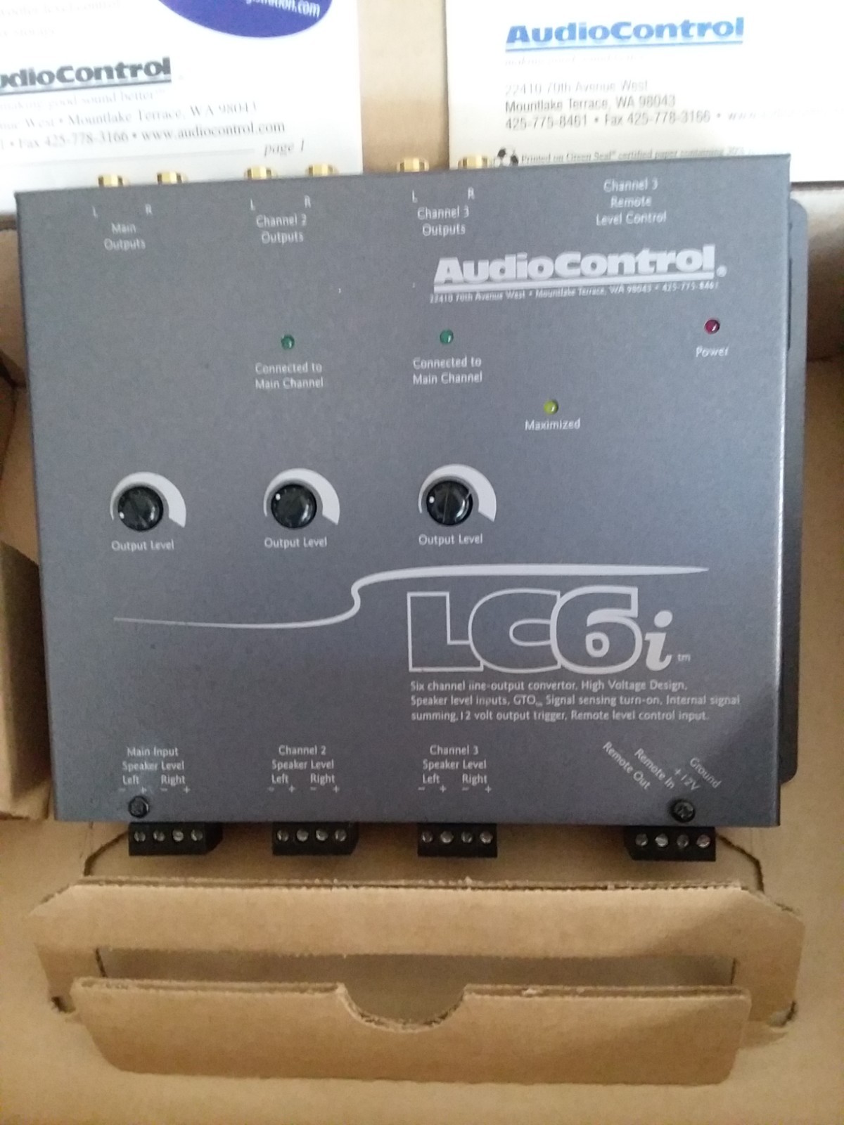 Audio Control LC6i Grey