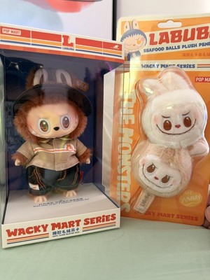 Pop Mart Labubu The Monsters Wacky Mart Series Vinyl Plush