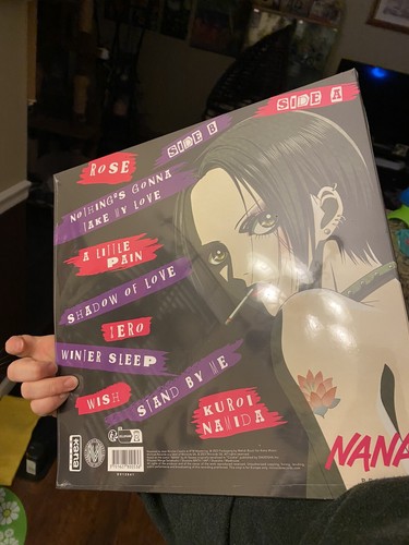 NANA BEST BLACK STONES アナログ盤 未開封新品 送料込 Nana Best Collection Anime Vinyl Record Soundtrack LP (Black