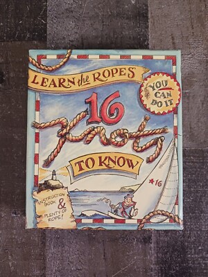 Learn The Ropes 16 To Know Instruction Book & Plenty Of Rope