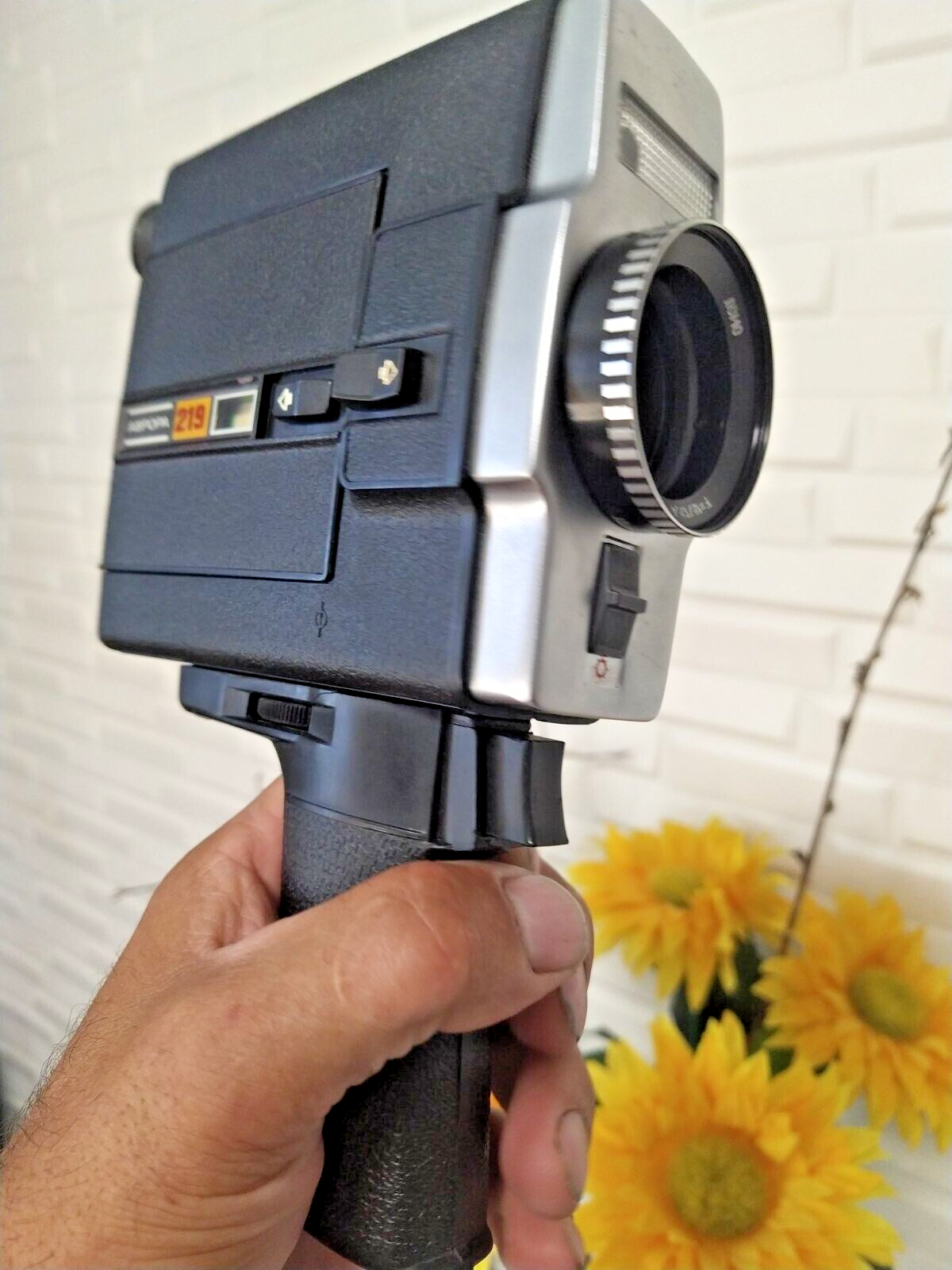 Soviet Movie Camera AURORA 219 Super 8 LOMO T-55 Made in USSR