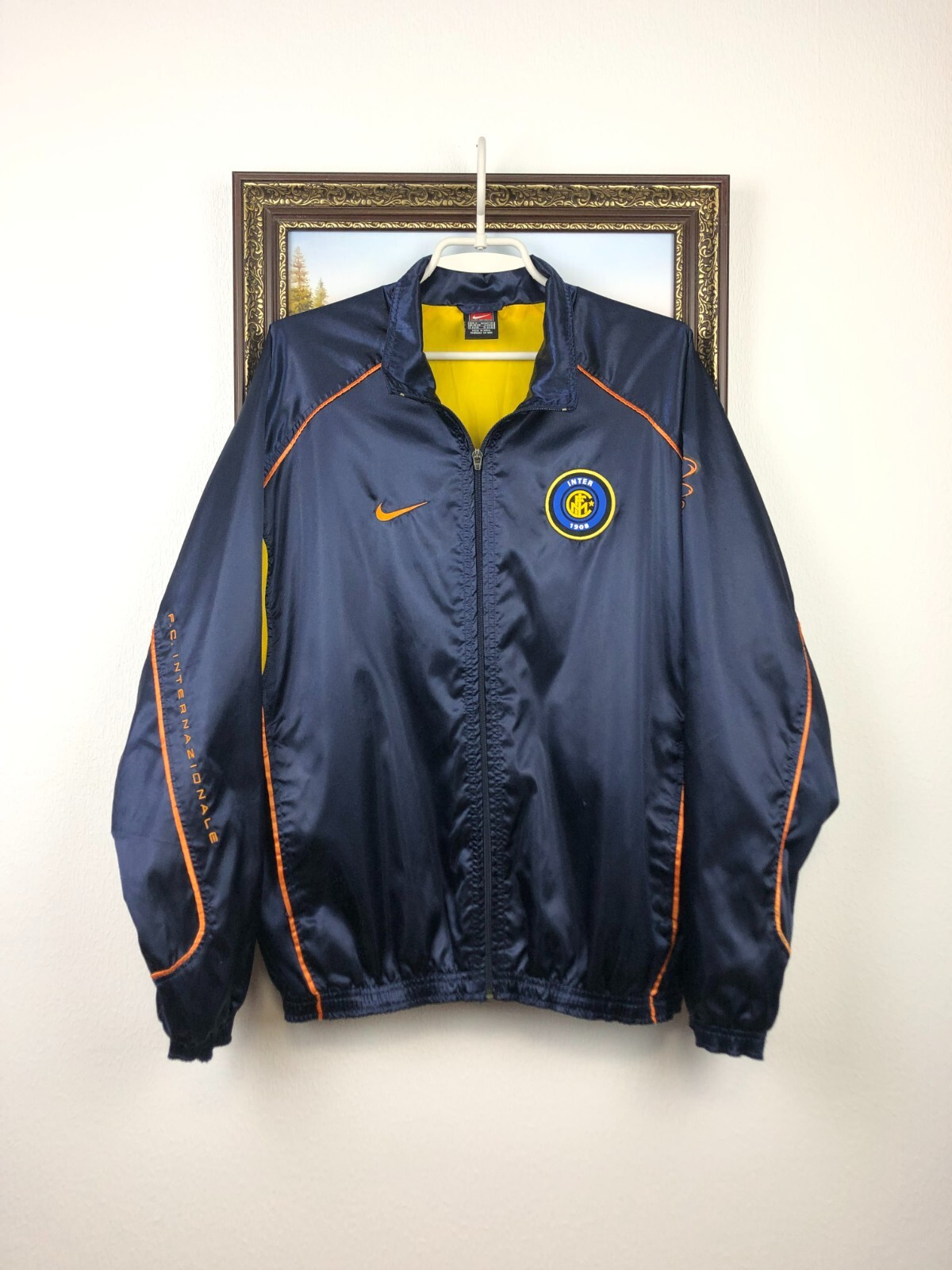 Vintage 90's Nike Internazionale Inter Football Jacket