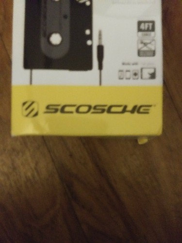Scosche PCA2 Universal Cassette Adapter for Car Stereos 4FT Cable