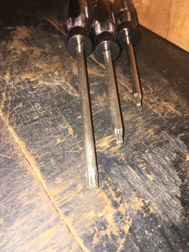 Husky Torx Screwdriver T10, T15, T25, Set of 3.