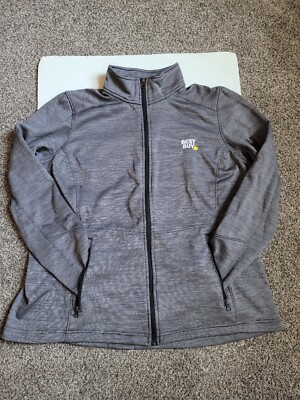 Best Buy Women s 2XL Employee Crew Staff Gray Zip Up Jacket Electronic Store L1