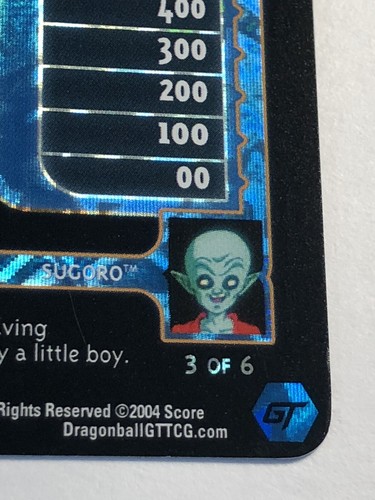 Sugoro #171 Alt FOIL Dragonball GT Personality Card DBZ CCG TCG DBGT