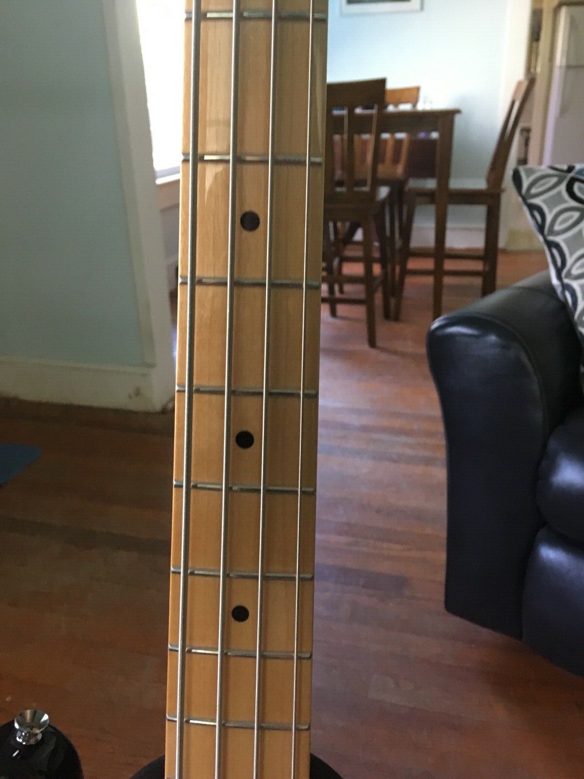 Fender MIM 70s Jazz Bass Made in Mexico with new maple neck and Basslines pups