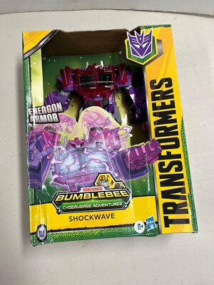 Transformers Shockwave Action Figure Bumblebee Cyberverse Adventures Hasbro