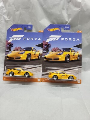 2023 Hotwheels Forza Porsche 911 GT3 Lot of 2
