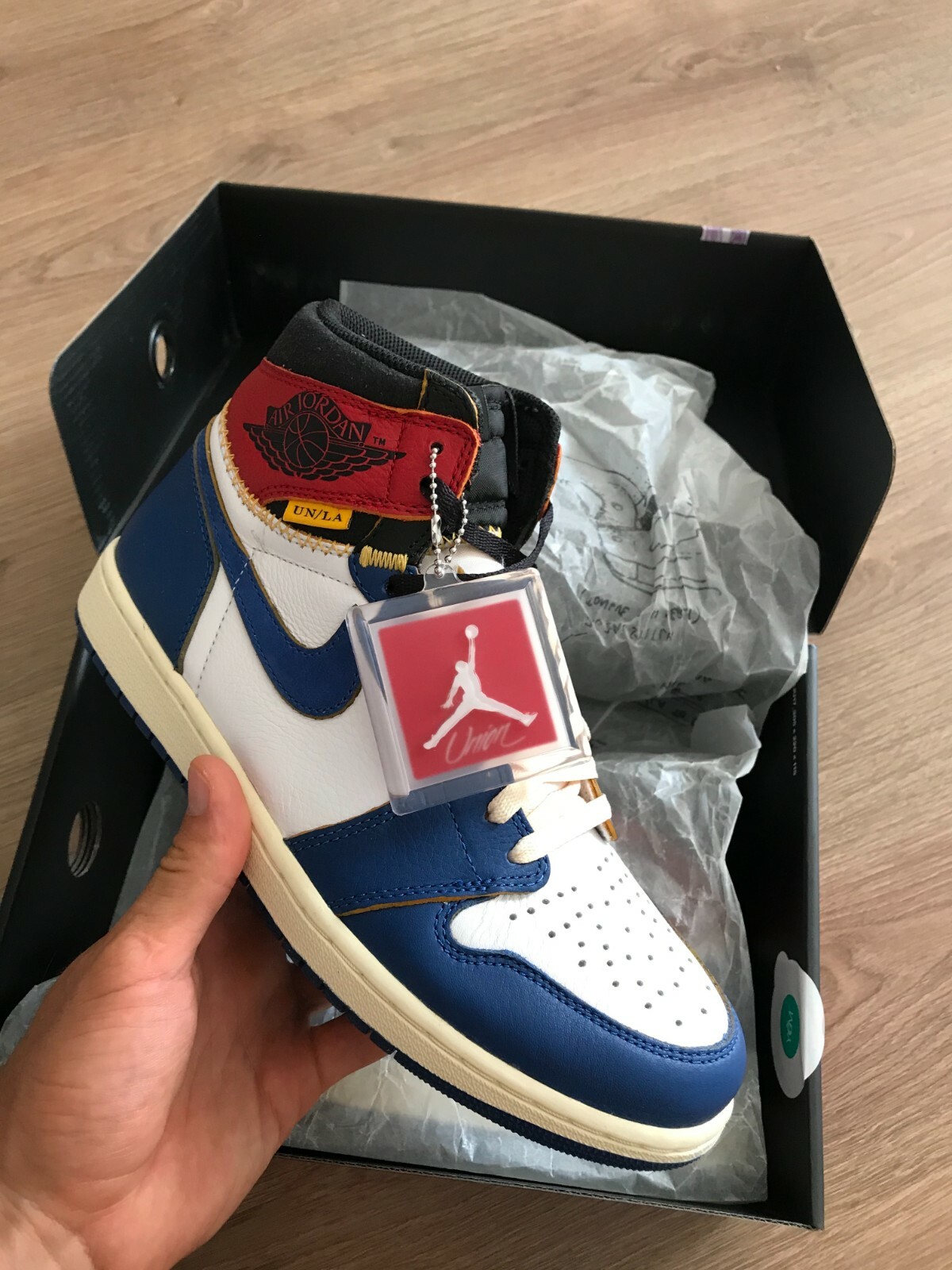 Air Jordan 1 Retro High Union Los Angeles Blue Toe BV1300 Air Jordan 1 Retro High Union Los Angeles Blue Toe BV1300