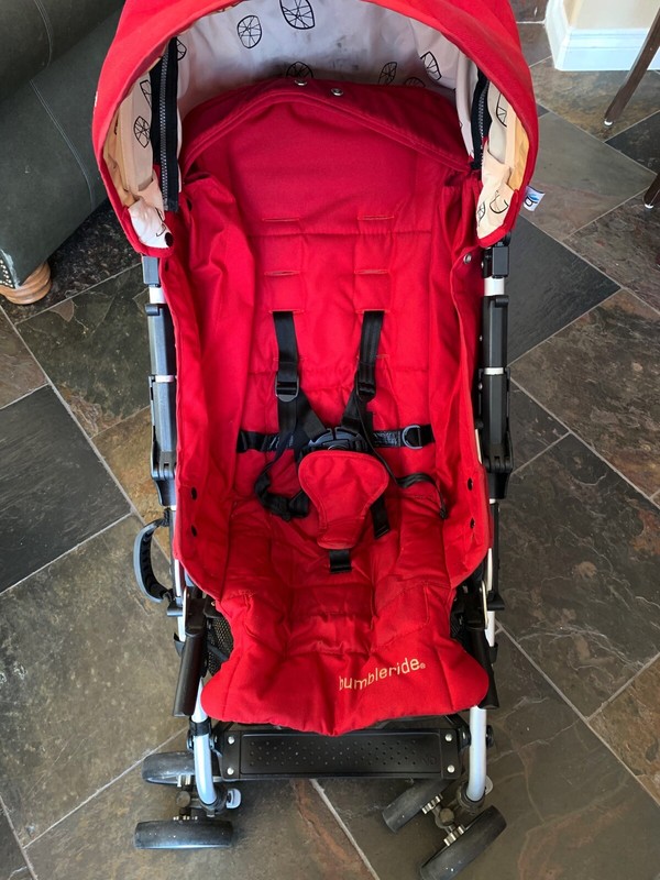 bumbleride stroller red