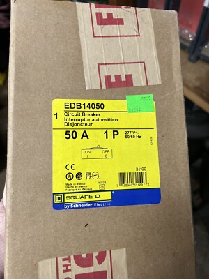 Square D EDB14050 Mini Circuit Breaker