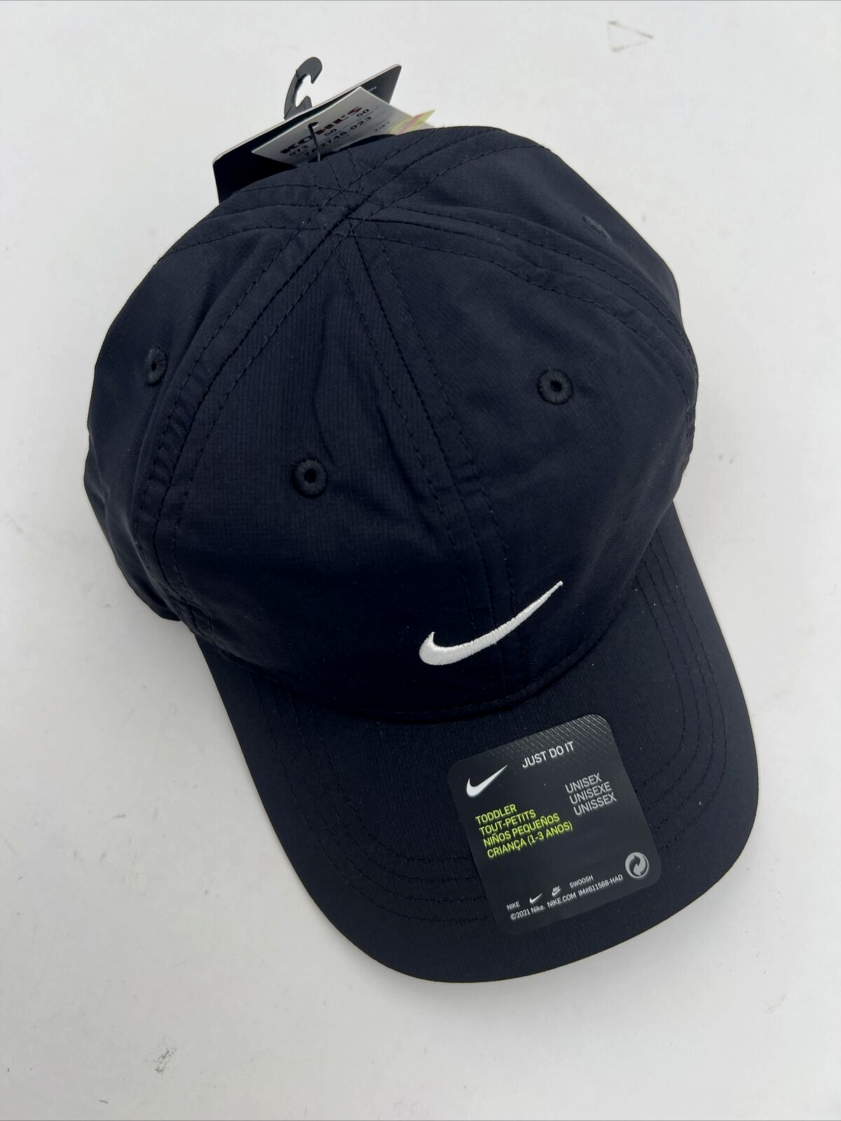 New NIKE Little Boys Baseball Cap/Hat Polyester Dri-Fit Toddler 2-4T