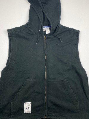 nike cut off sweatshirt