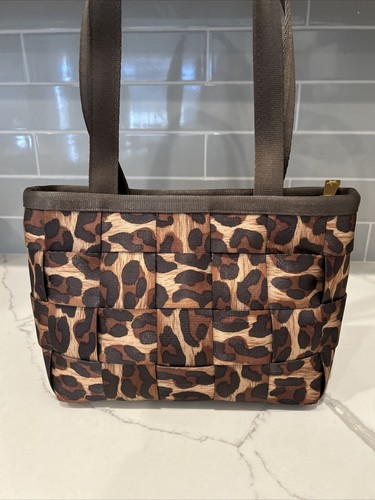 GOOD GRIEF★新品BELT with LEOPARD \"IT BAG\" Luxe North South Bag: Grey Leopard – Quilted Koala