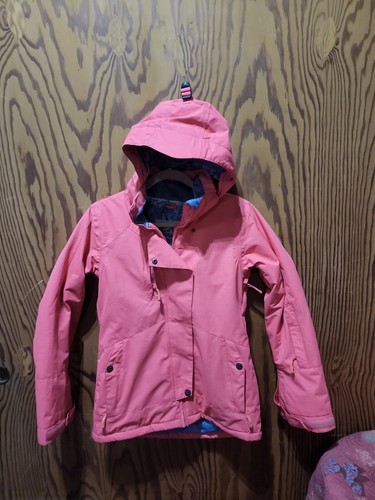 Ski Jacket, Womens Small - Coral