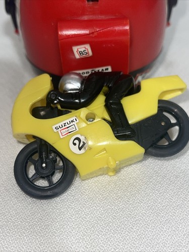 Vintage 80's Bandai Japan Pocket Rider Friction Kawasaki