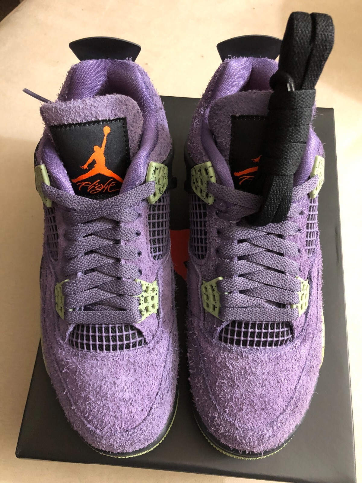Pre-owned Nike Jordan 4 Retro Canyon Purple (w) Aq9129500