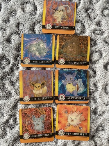 1999 Artbox Pokemon Action Flipz Premier Edition Cards