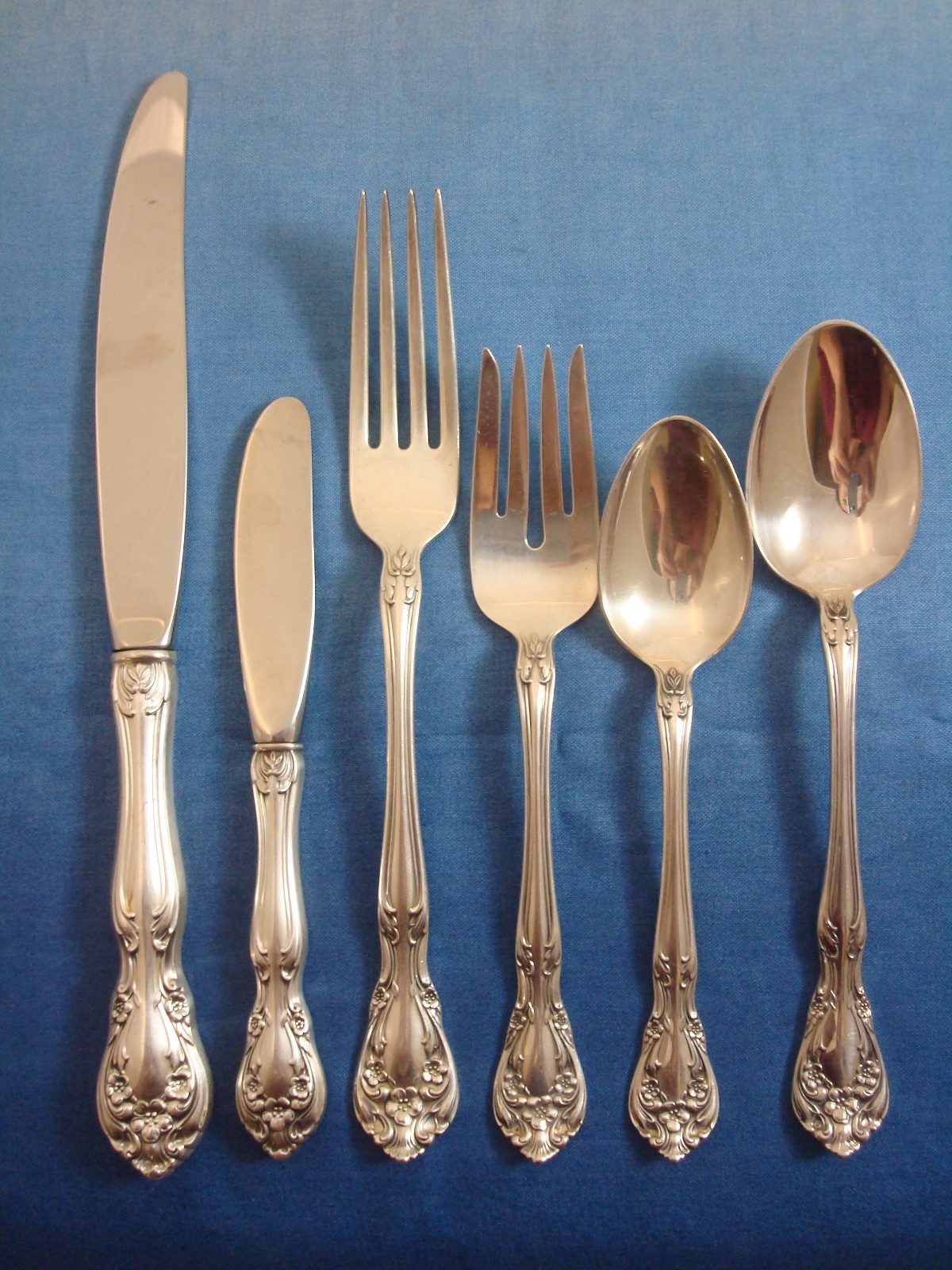 ビンテージ ALVIN STERLING 純銀フォーク2本 スターリング