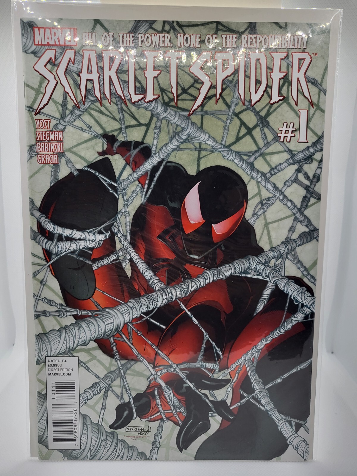 ①アメコミリーフまとめ売り (45) 洋書 SCARLET SPIDER Amazon.com: Web of Scarlet Spider #1 (Newsstand) FN ; Marvel