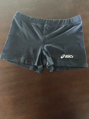 patterned volleyball spandex