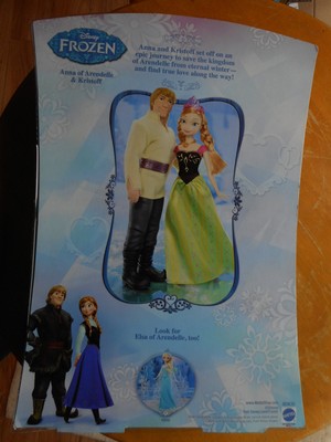 Disney Frozen Anna of Arendelle & Kristoff 3+ Recreate the love & adventure