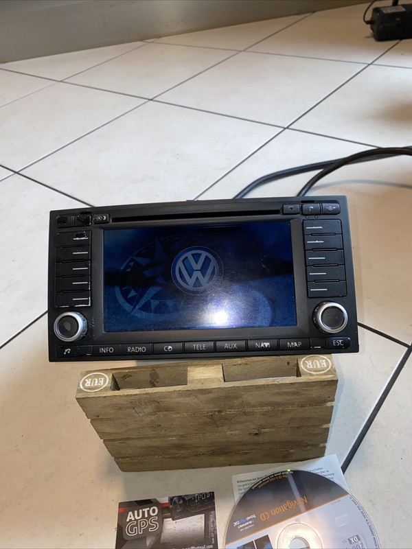 Autoradio Navigation Volkswagen Touareg 7612002022 Bno 881