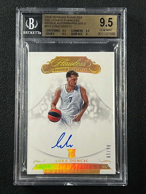 希少！【BGS9.5】rc doncic 2018 panini mosaic 希少！【BGS9.5】rc doncic 2018 panini mosaic Luka Doncic
