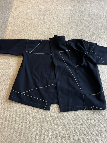 80's tricot COMME des GARÇONS jacket 80'S Vintage tricot COMME des GARCONS Tweed Safety Pin