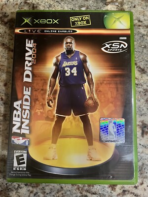 NBA Inside Drive 2004 (Xbox, 2003) Complete w/Manual (Pre-Owned)