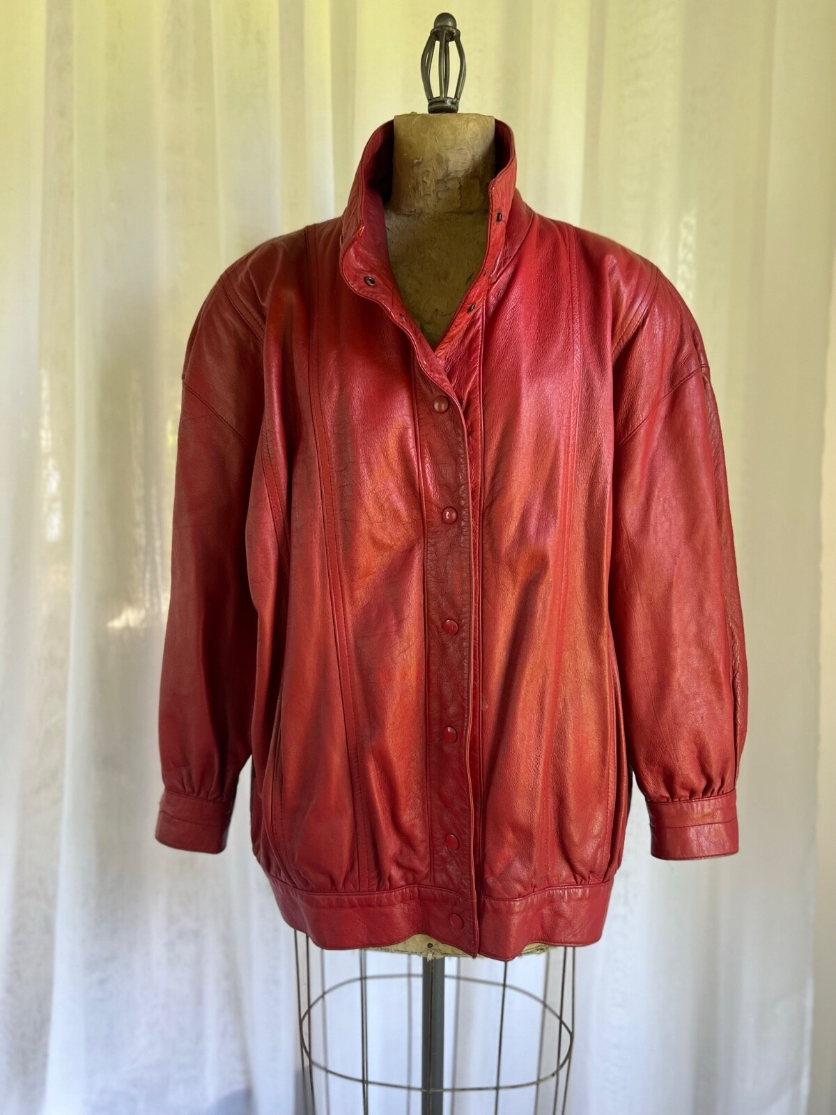 ジャケット・アウター vintage C&S Mackinnon leather jacket S vintage C&S Mackinnon leather jacket S
