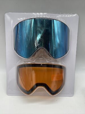 Hurley Visage Snow Goggles with Magnetic Lens System, Helmet compatible