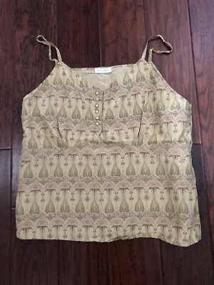 Krista Larson Silk Cami Top One Size