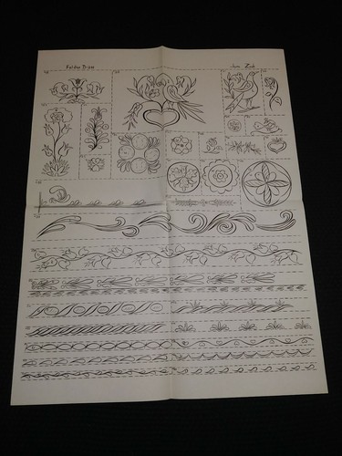 Copyright 1948 50 Pennsylvania Dutch Patterns By Jane Zook *324BX*