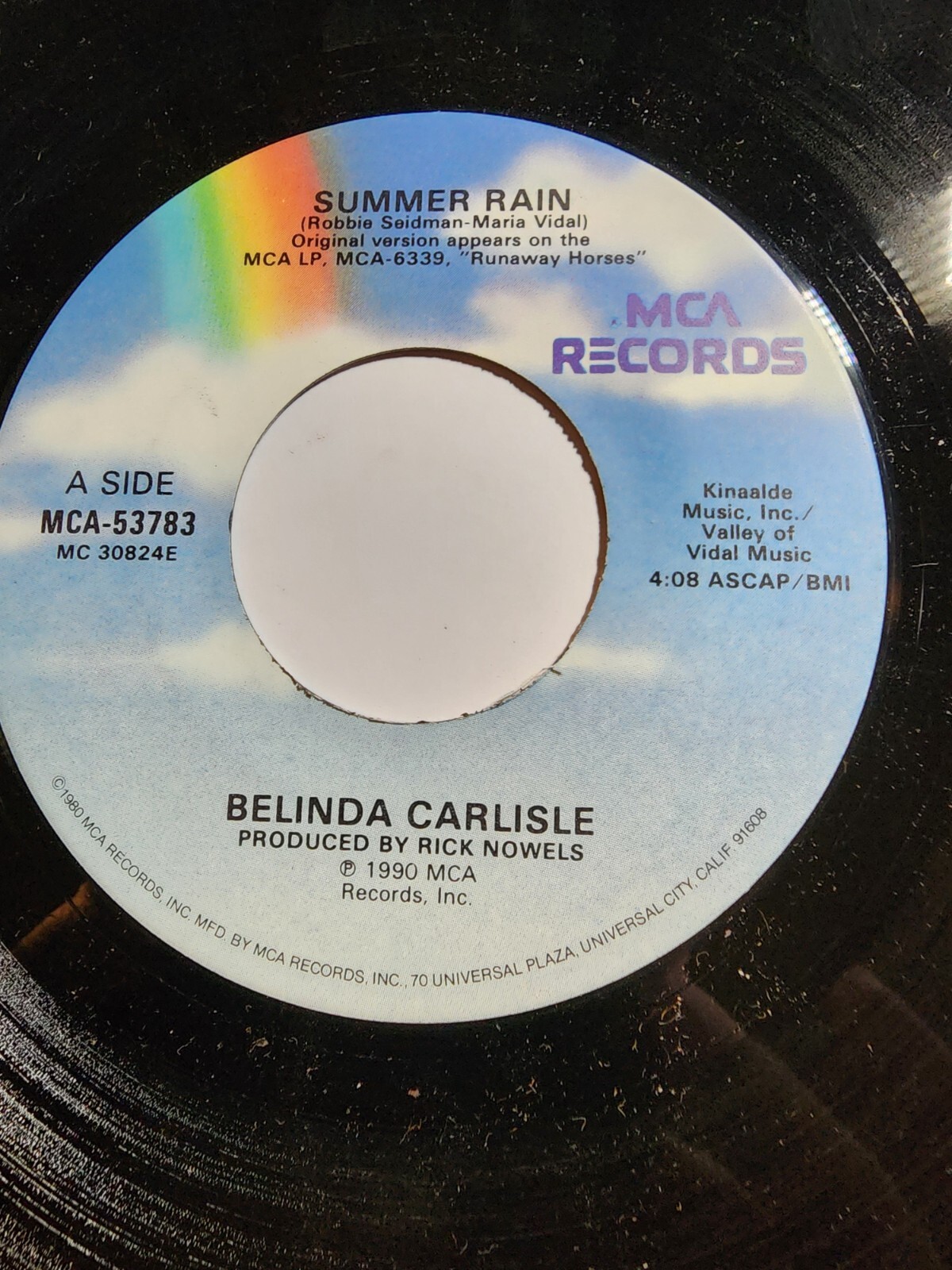 Belinda Carlisle -Summer Rain / Shades Of Michelangelo MCA