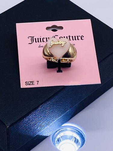 Juicy Couture クラウンリング Amazon.com: Juicy Couture Goldtone Heart Crown Ring for