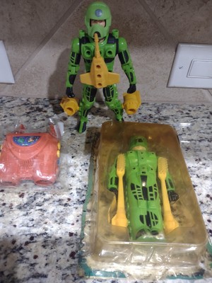  1986 Kenner Vintage Centurions Max Ray w/Depth Charger Part & Rare Toothbrush 
