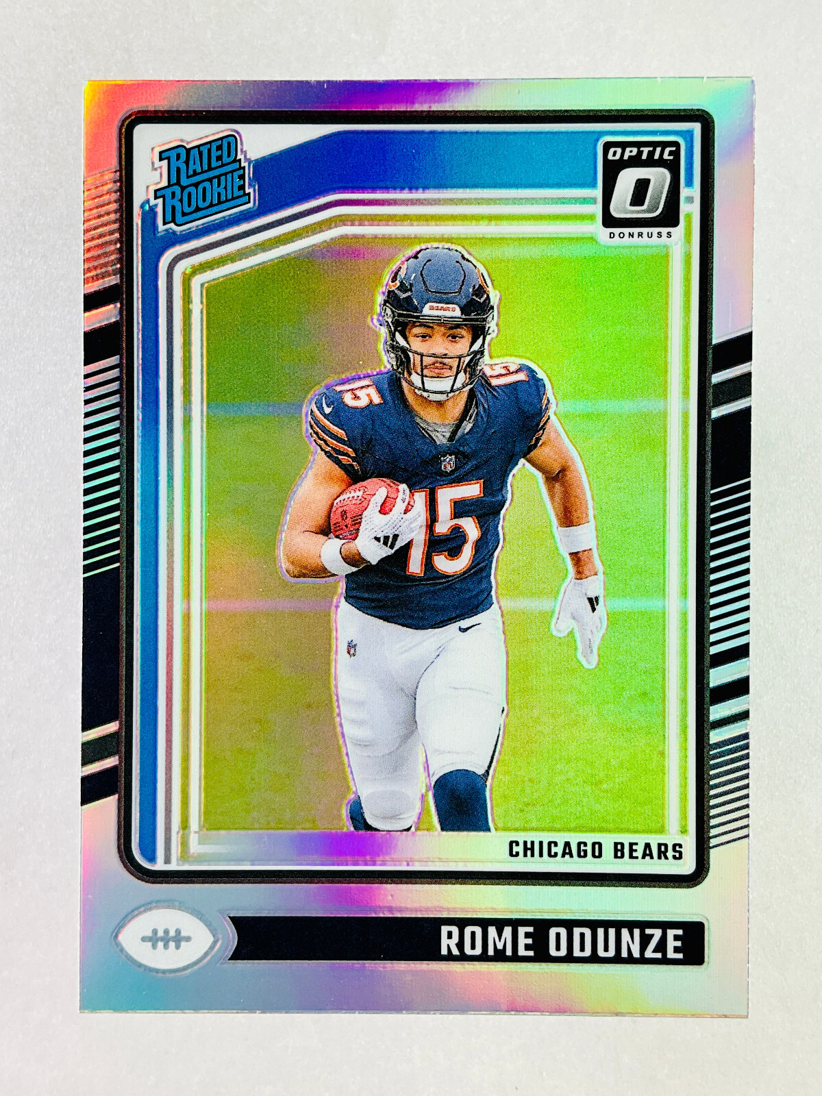 PANINI サッカーカード CHRONICLES DONRUSS OPTIC PRIZM MANU SANCHEZ OSASUNA 06/10 #3 送料無料 中古 IT1 2024 Panini Donruss Optic Rome Odunze Silver Holo Rated