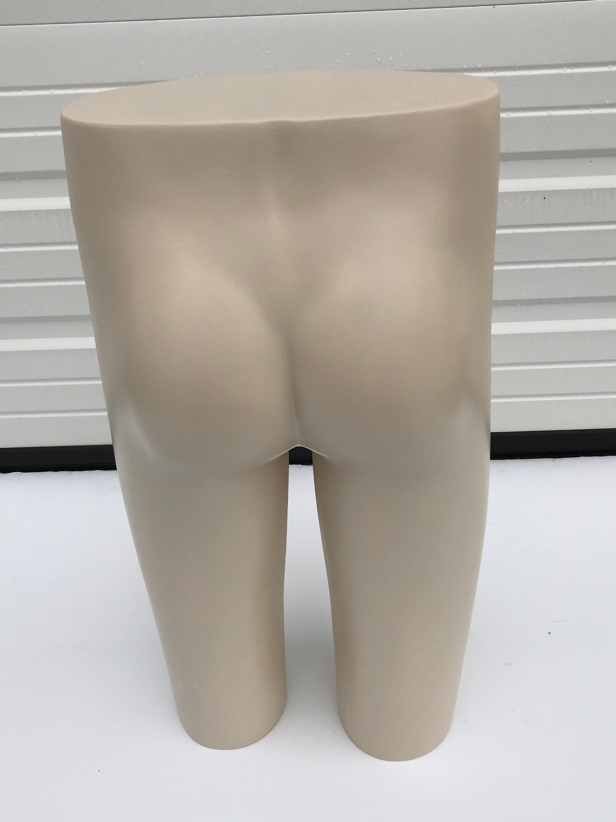 Fiberglass mannequin table top clothing display for shorts,swimwear,briefs