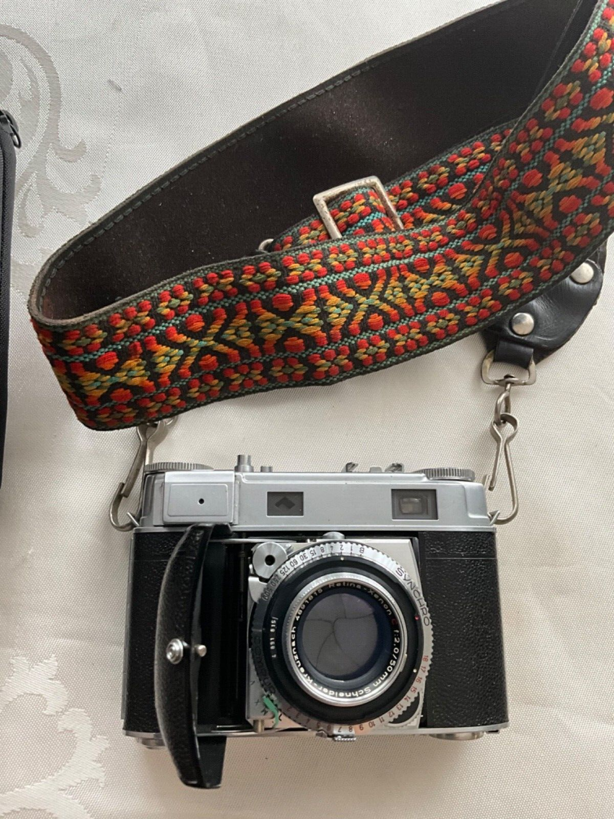 Vintage Kodak Retina IIIC Rangefinder 35mm Black Camera + Vintage Kodak Retina IIIC Rangefinder 35mm Black Camera +