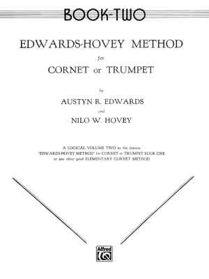 EDWARDS-HOVEY METHOD FOR CORNET OR TRUMPET BOOK 2 BELWIN MILLS BRAND NEW ON SALE