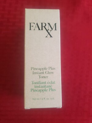Avon Farm RX Pineapple Plus Instant Glow Toner Hypoallergenic 5 fl oz 
